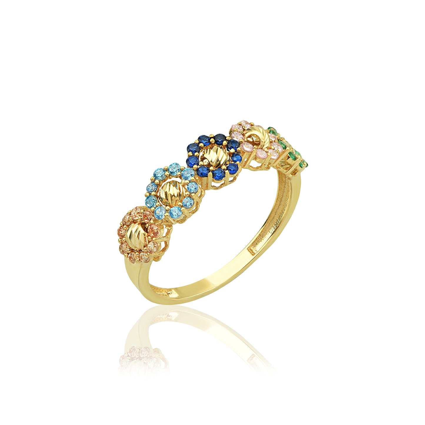 Gold Flower Ring