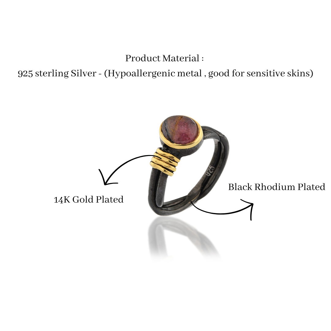 Handmade Tourmaline Ring