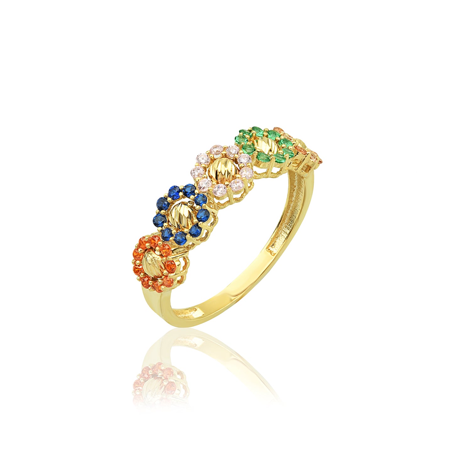 Gold Flower Ring