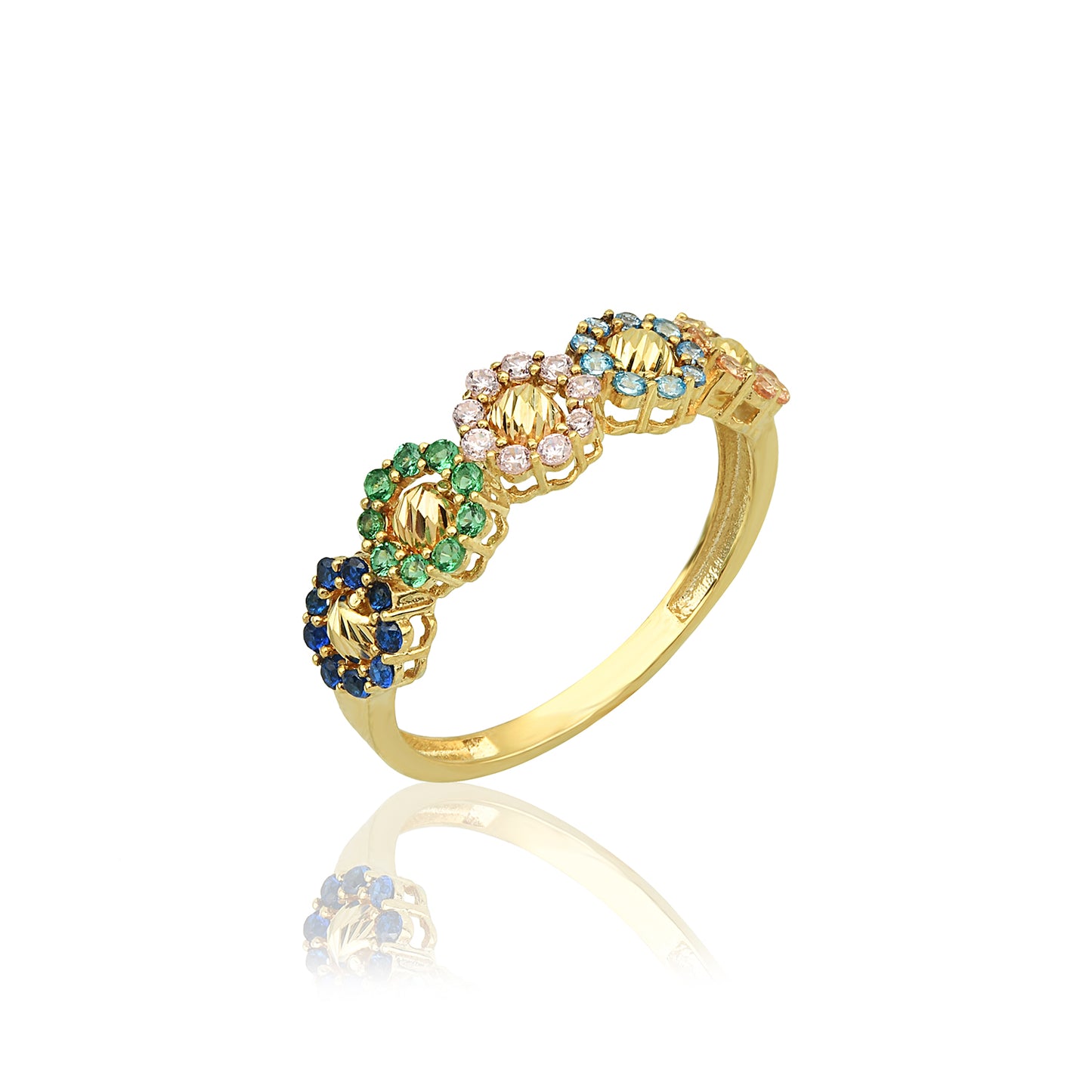 Gold Flower Ring
