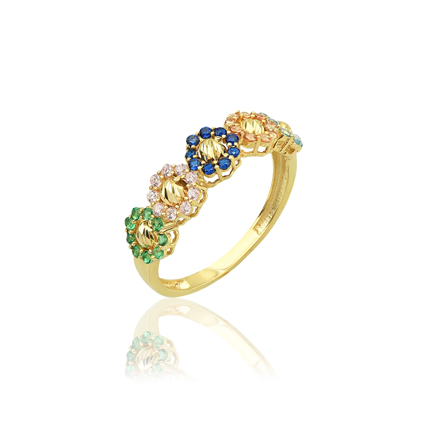 Gold Flower Ring