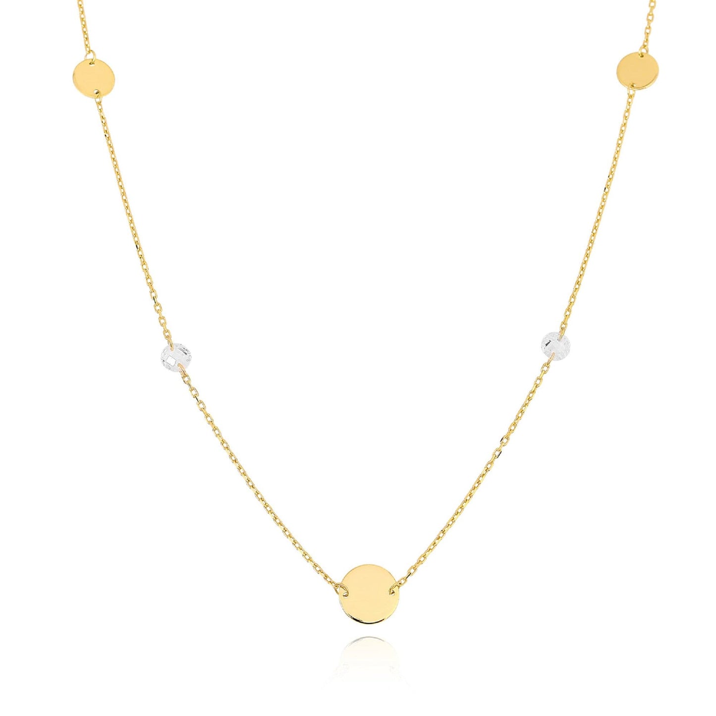 Lightweight Coin Silver Jewelry Set - 18k Gold Plated