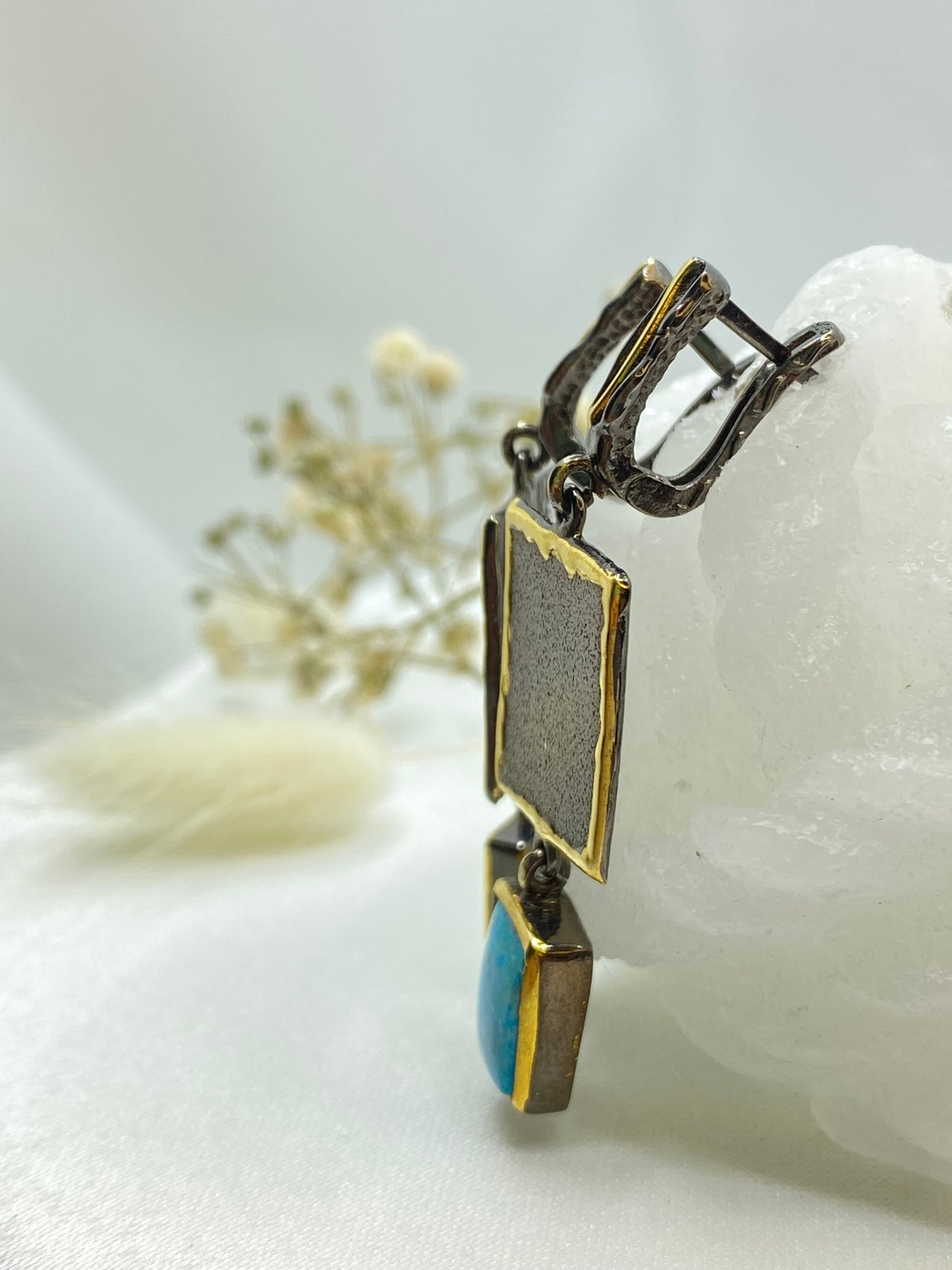 Turquoise Sterling Silver Earrings
