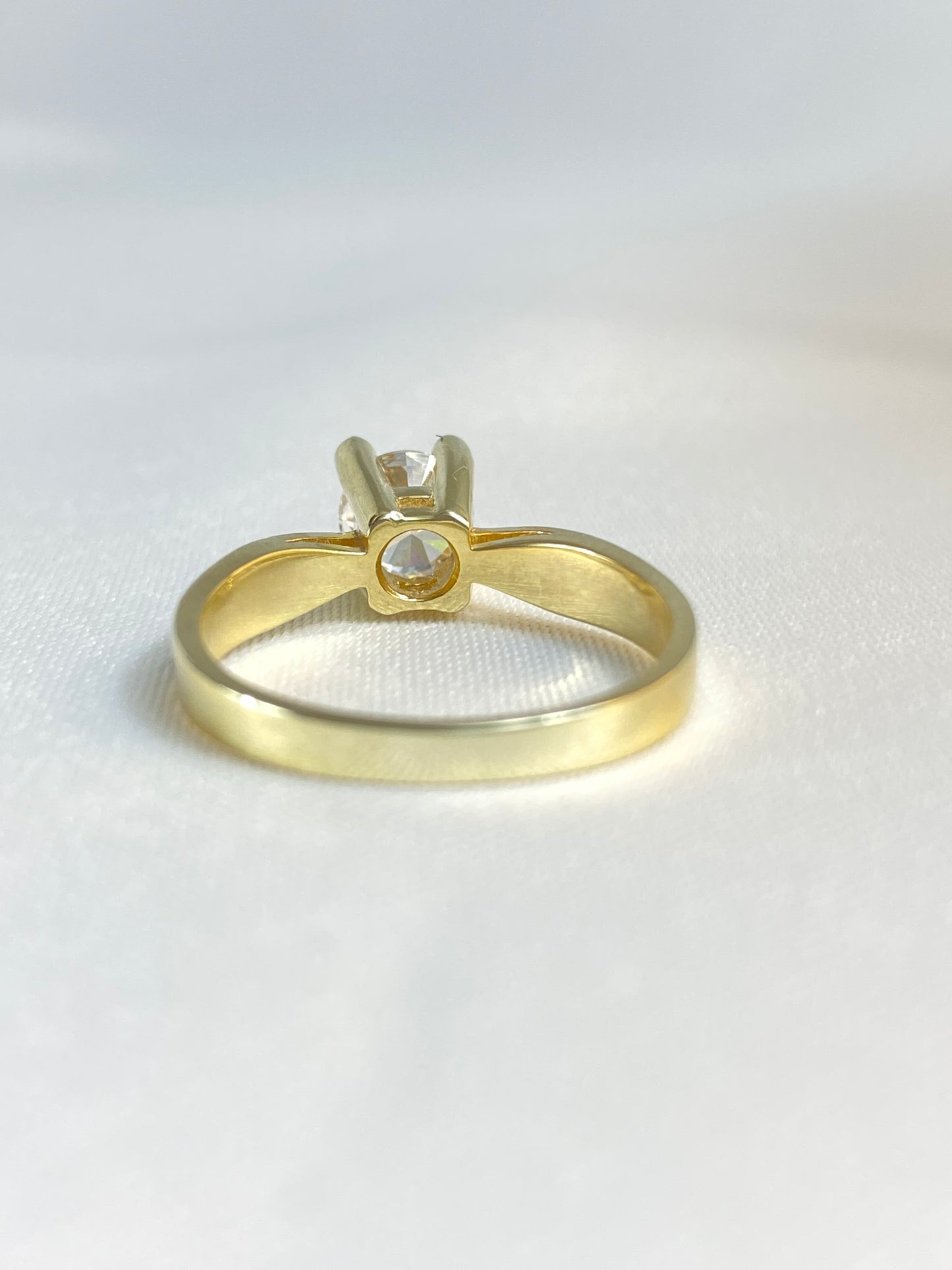 Gold-Plated Engagement Ring