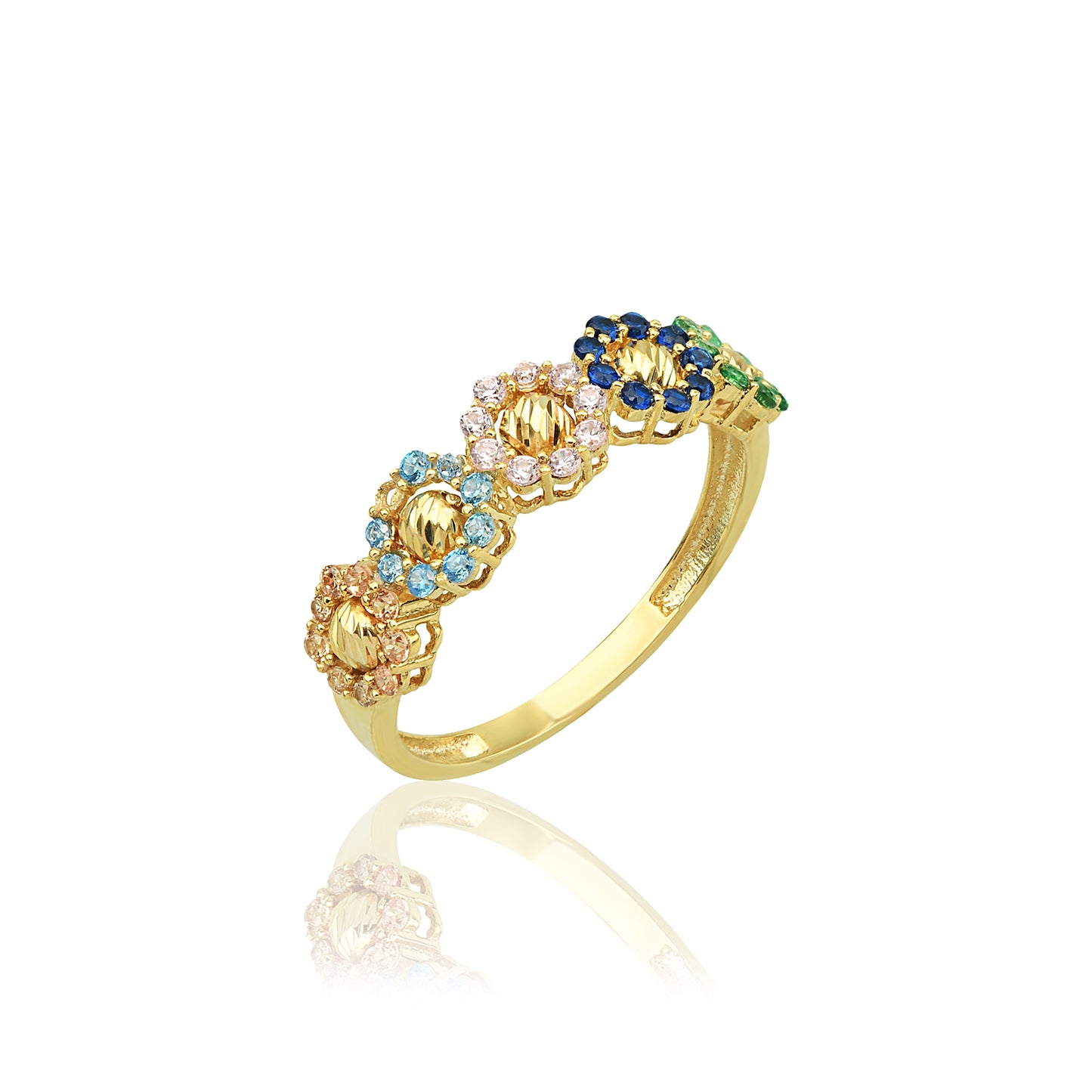 Gold Flower Ring