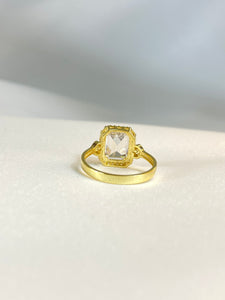 Gold-Plated Engagement Ring