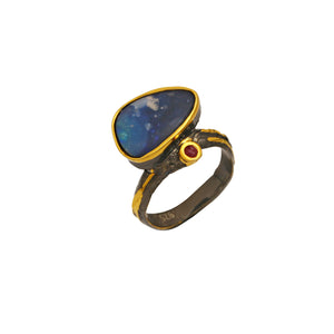Genuine Opal Ring