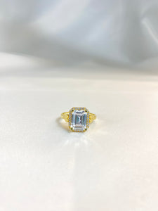 Gold-Plated Engagement Ring