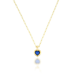 Gold-plated heart Necklace