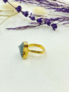 Natural Aquamarine Ring