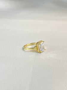 Gold-Plated Engagement Ring