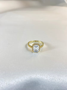 Gold-plated Engagement Ring